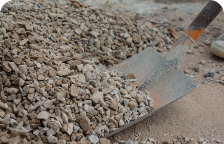 Gravel delivery truck in Sylva NC